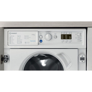 BIWDIL75125UKN Indesit 7kg/5kg 1200 Spin Built-in Washe