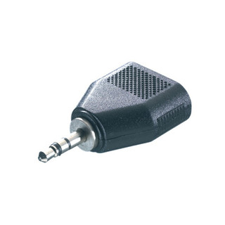 41064 Vivanco 3.5mm Plug to 2 x 3.5mm Stereo