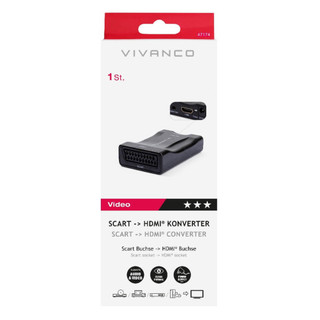 47174 Vivanco HDMI to SCART Converter 47174 Vivanco HDMI to SCART Converter
