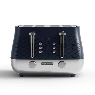 Morphy Richards 243021 Cassini 4-Slice Toaster Outer Space - Blue