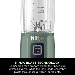 Ninja BC151UKEM Cordless Portable Motorised/Compact Ble
