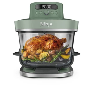 Ninja AS090UKGN CRISPi PRO 5-in-1 Glass Air Fryer - Gre