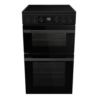 Hisense HDCEC5C10B 50cm Double Oven Electric Cooker wit