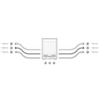 XS4A4M4BB-80 Haier XS 4A4M4BB-80 Built In Dishwasher - 14 Place Sett