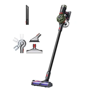 V8CYCNEWKIT Dyson V8CYCLONENEW Cordless Vacuum with Furniture Cleaning Kit - 60 Minutes Run Time - Black/Green