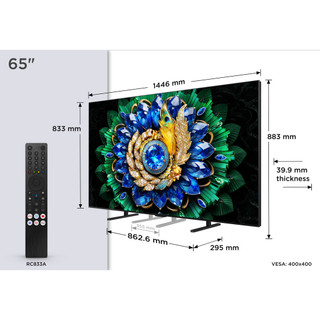 TCL 65A400M-UK 65" QD-MINI LED TV