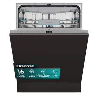 Hisense HV16AUK Full-Size Fully Integrated Dishwasher -