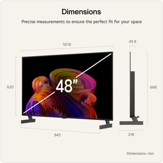 OLED48B6ELC- LG OLED48B6ELC.AEK 48" 4K OLED AI Smart TV