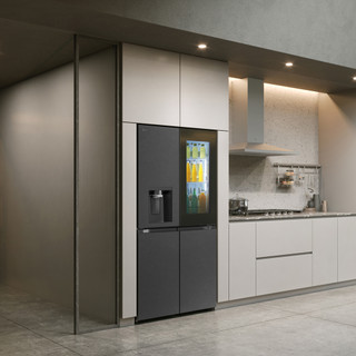 LG GSXE81PYBE 628L InstaView American Style Fridge Free