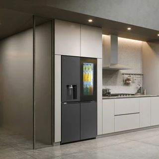 LG GSXE81PYBE 628L InstaView American Style Fridge Free