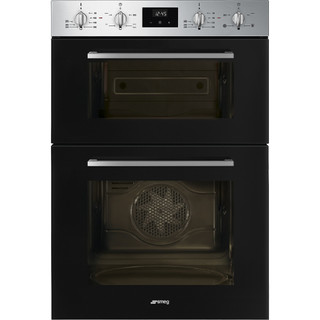 Smeg DOSF400B 59.7cm Built In Electric Double Oven - Bl