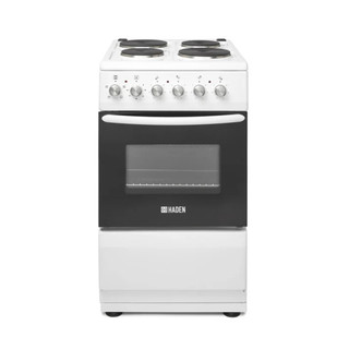 Haden HES051W 50cm Single Oven Electric Cooker with Sea