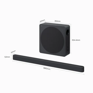 A65K-UK TCL A65-UK 3.1.2ch Soundbar with wireless subwoofer Aud