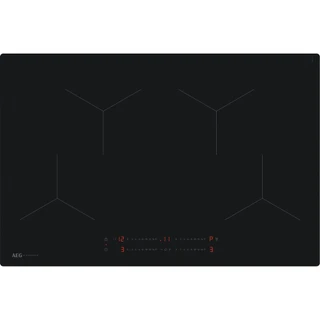 AEG Exclusiv Line SO84IA0BIT 77cm Induction Hob - Black