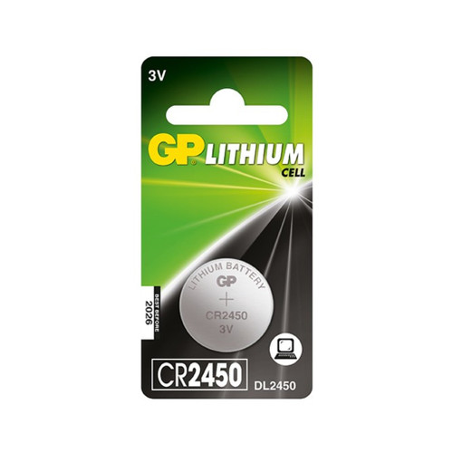 GP Lithium CR2450 Battery