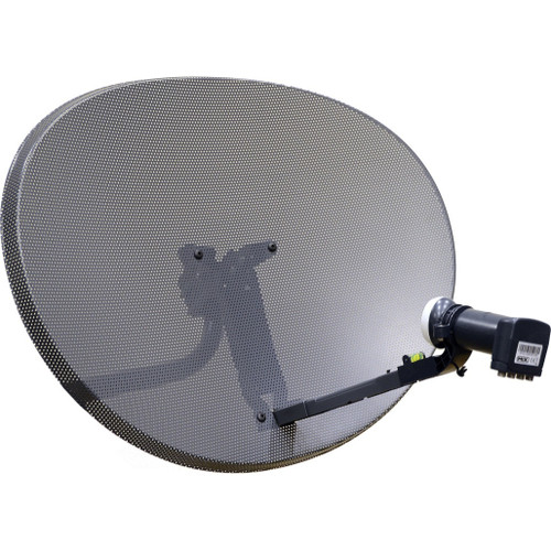 DISHKIT 60cm Sky Satellite Dish Inc Quad LNB