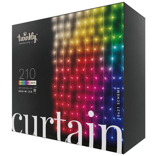 TWW210SPP-TU Twinkly Curtain x 210 LED RGBW