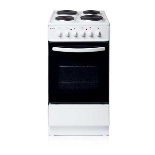 Haden HES50W 50cm Single Oven Electric Cooker - White