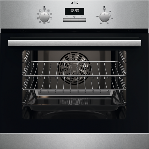 AEG BCX23101EM 59.4cm Built In Electric Single Oven - S