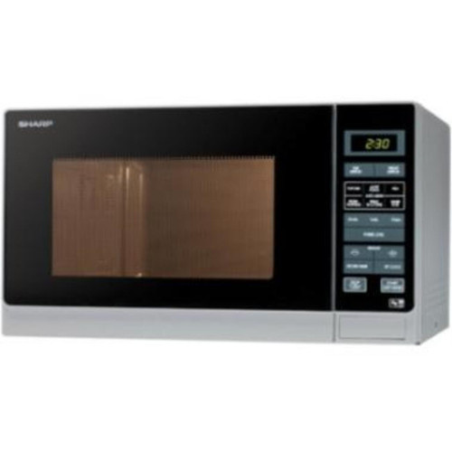 Sharp R372SLM 25 Litre Solo Microwave - Silver