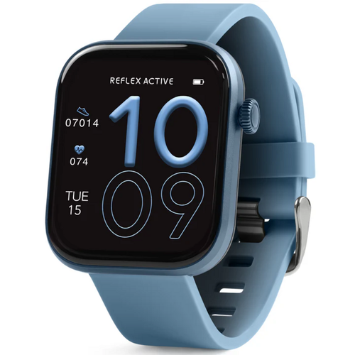 RA40-2213 Series 40 Amoled Denim Blue Silicone Smart Watch