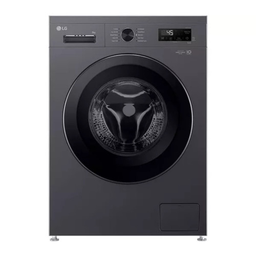 LG F4X1009NMK 9kg 1400 Spin Washing Machine - Slate Grey