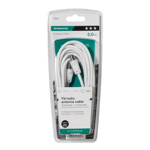 43064 Aerial Coax Lead 5m