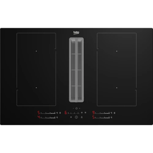 Beko HIXI84700UP 82cm Hob Extractor - Black