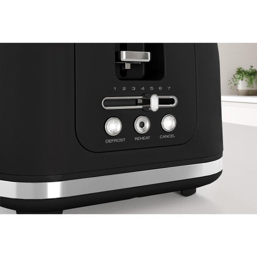 Morphy Richards 245744 Signature 4 Slice Toaster - Black