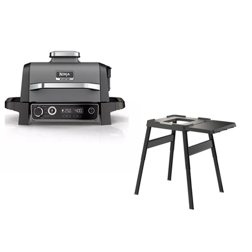 NINJABBQKIT Ninja OG701UK BBQ and Stand Pack