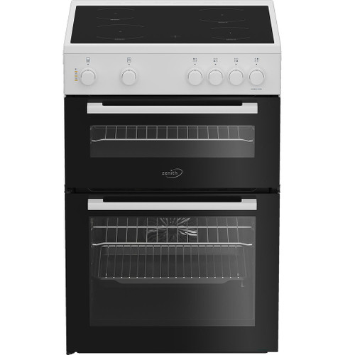 Zenith ZET605W 60cm Electric Cooker with Ceramic Hob -
