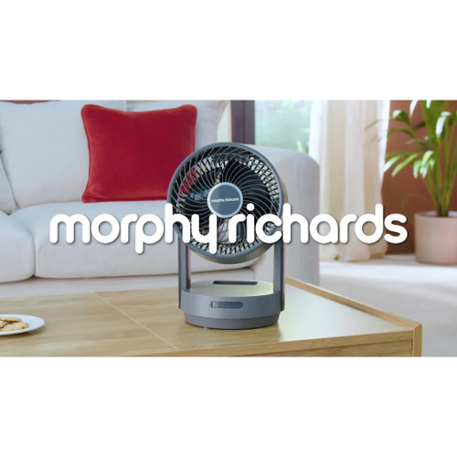 Morphy Richards 820002 Cooling Desk Fan - Grey