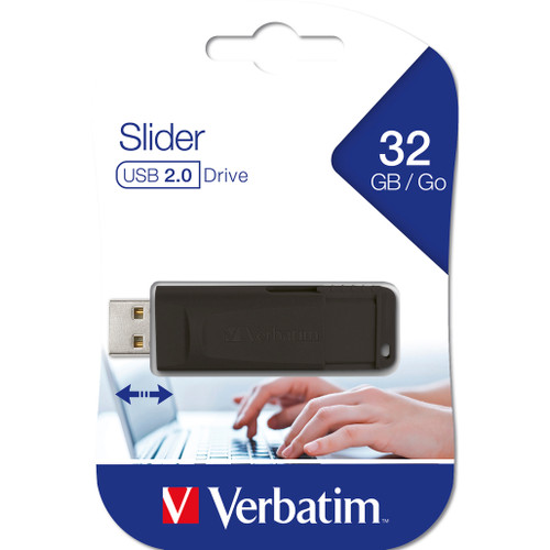 61811 Vivanco 32GB USB Stick - Black