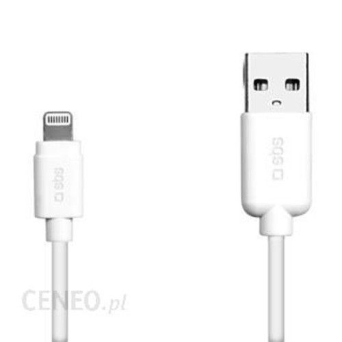 TECABLEUSBIP589W SBS Apple Lightning to USB - 1m White