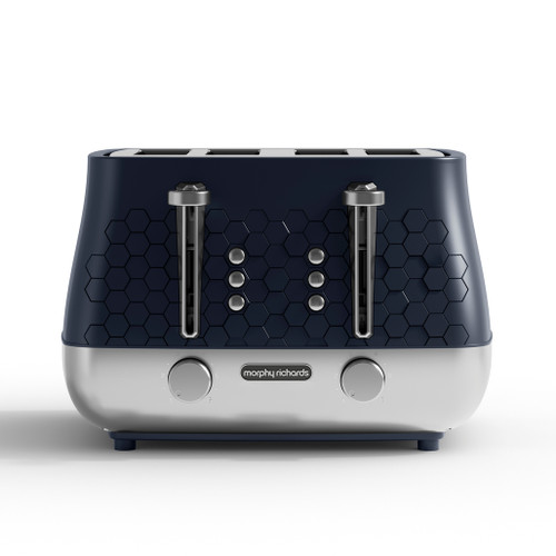 Morphy Richards 243021 Cassini 4-Slice Toaster Outer Space - Blue