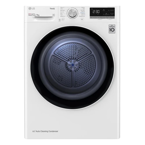 LG Series 4 ThinQ FDV709W  9 kg Heat Pump Tumble Dryer - White