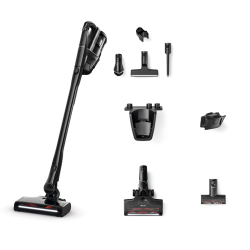TRIFLEXHX3C- Miele Triflex HX3 Cat & Dog Vacuum - Obsidian Black