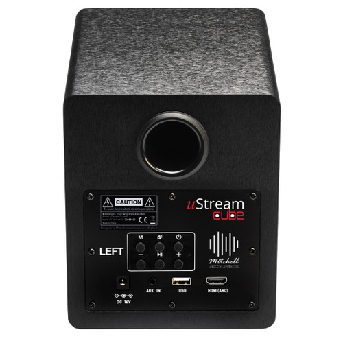 USTREAMCUBE Mitchell Acoustics Ustream Cube Active stereo wireless