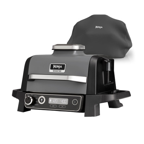 Ninja OG703UK Outdoor Woodfire Electric BBQ Grill & Smo