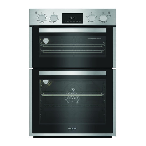 Hotpoint DIH82DIX 59.4cm Built In Electric Double Oven