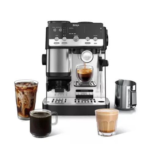 Ninja ES301UK Luxe Cafe MINI Espresso Machine - Black/