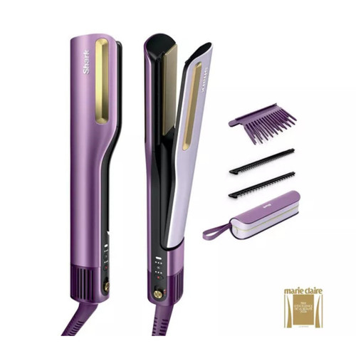 Shark HT401UKPU SilkiPro Straight Hair Straightener + D
