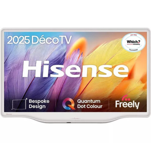Hisense 43"Deco 43S5QTUK Hi-QLED Ultra HD AI Smart TV -