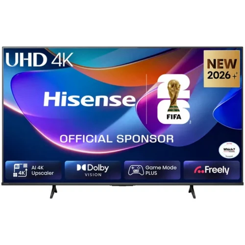 Hisense 50" 50A6STUK 4K Ultra HD AI Smart TV - Black