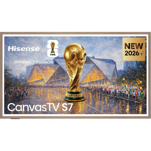 Hisense 55" 55S7STUK Canvas TV Hi-QLED 144Hz 4K Smart T
