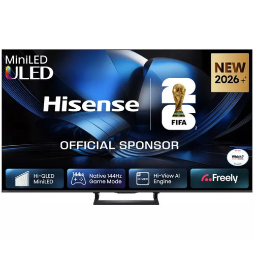 Hisense 85" 85U7STUK MiniLED 144Hz 4K Ultra HD AI Smart