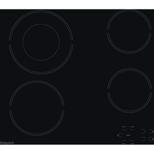 HR 612 C H Hotpoint HR612CH 58cm Ceramic Hob - Black