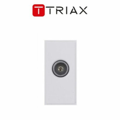 304250 Triax single IEC Insert (W)