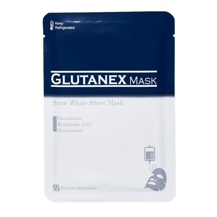 Glutanex Snow White Sheet Mask - 15 Pack