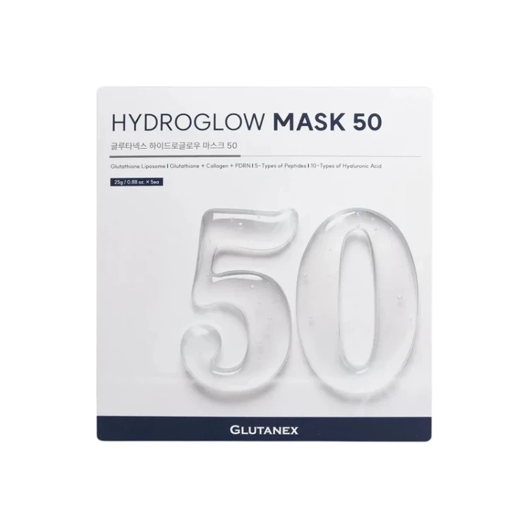 Glutanex Hydroglow Mask 50 - 5 Pack